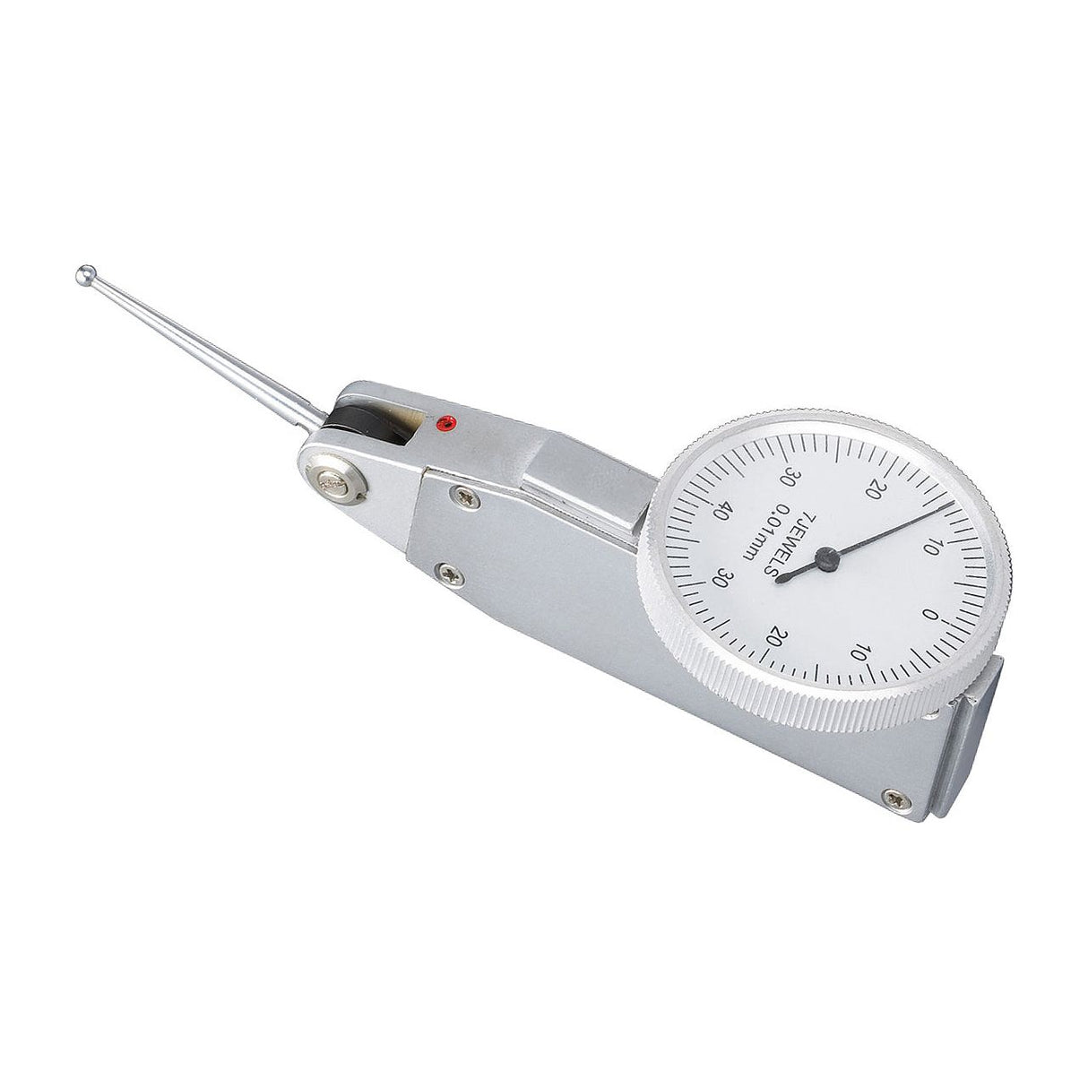 BERNARDO Messuhre / Messstative – Modell Präzisions-Fühlhebelmessgerät 0 - 0,8 x 0,01 mm mit langem Messtaster