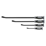 Kraftwerk PRO LINE Hebeleisen, Stemmhebel-Satz aus Karbonstahl mit Kunststoffgriff, 4-tlg