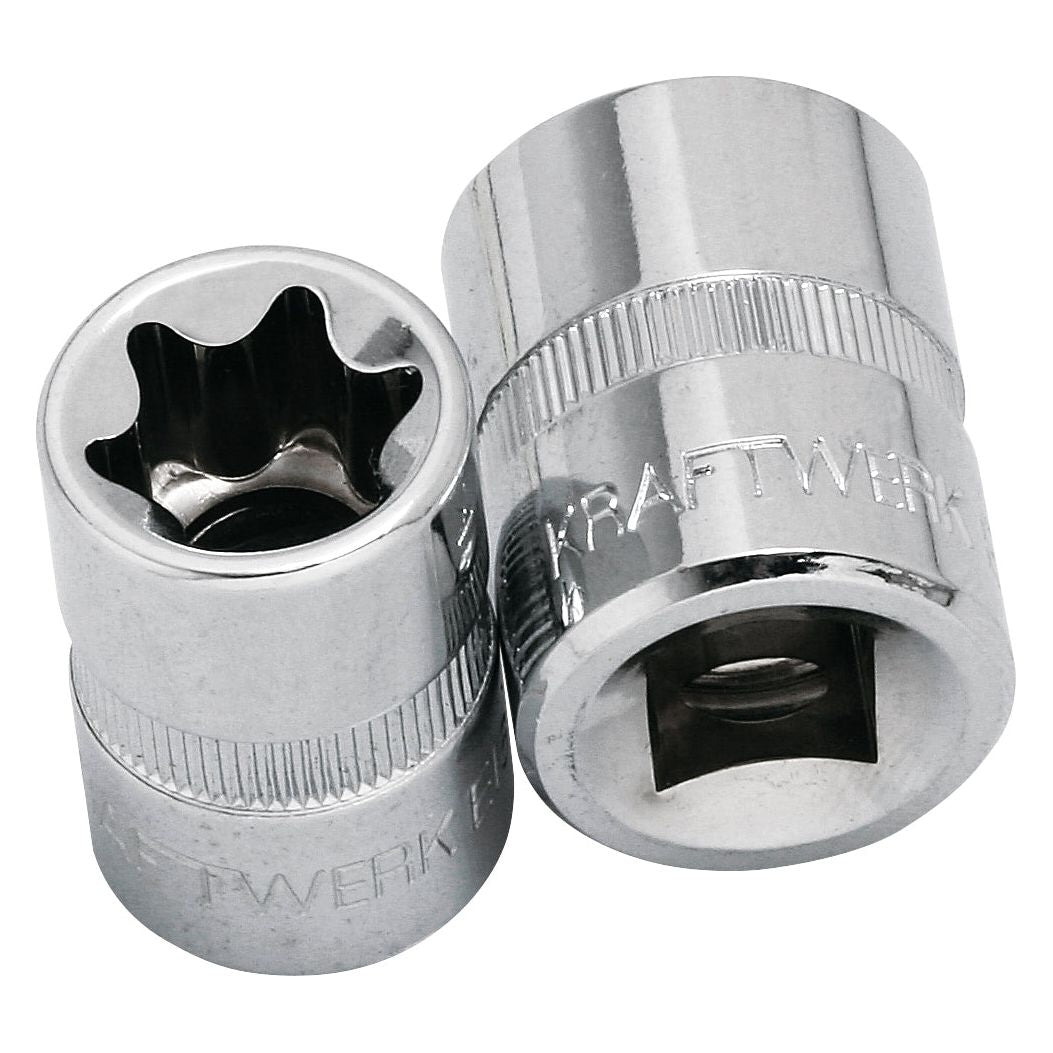 Kraftwerk PRO LINE 1/2" Steckschlüsseleinsatz Aussen TX, TORX, E14