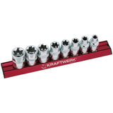 Kraftwerk PRO LINE MAGALU Steckschlüsseleinsatz Aussen TX, TORX, Set, E10 - E24, 8-tlg