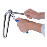 KING TONY Profi-Werkzeuge - Doppel-Kettenschlüssel - Ø 60-160 mm 320560