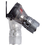 Kraftwerk LED Aluminium Hochleistungs-Stirnlampe mit Zoom