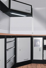 Kraftwerk Mobilio Werkstatteinrichtung, Werkbank LED-Unterbauleuchte, 20 W / 60 cm