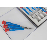 KING TONY Profi-Werkzeuge - Präzisions-Schlitz-Schraubendreher-Set - 9 tlg. 32209MR