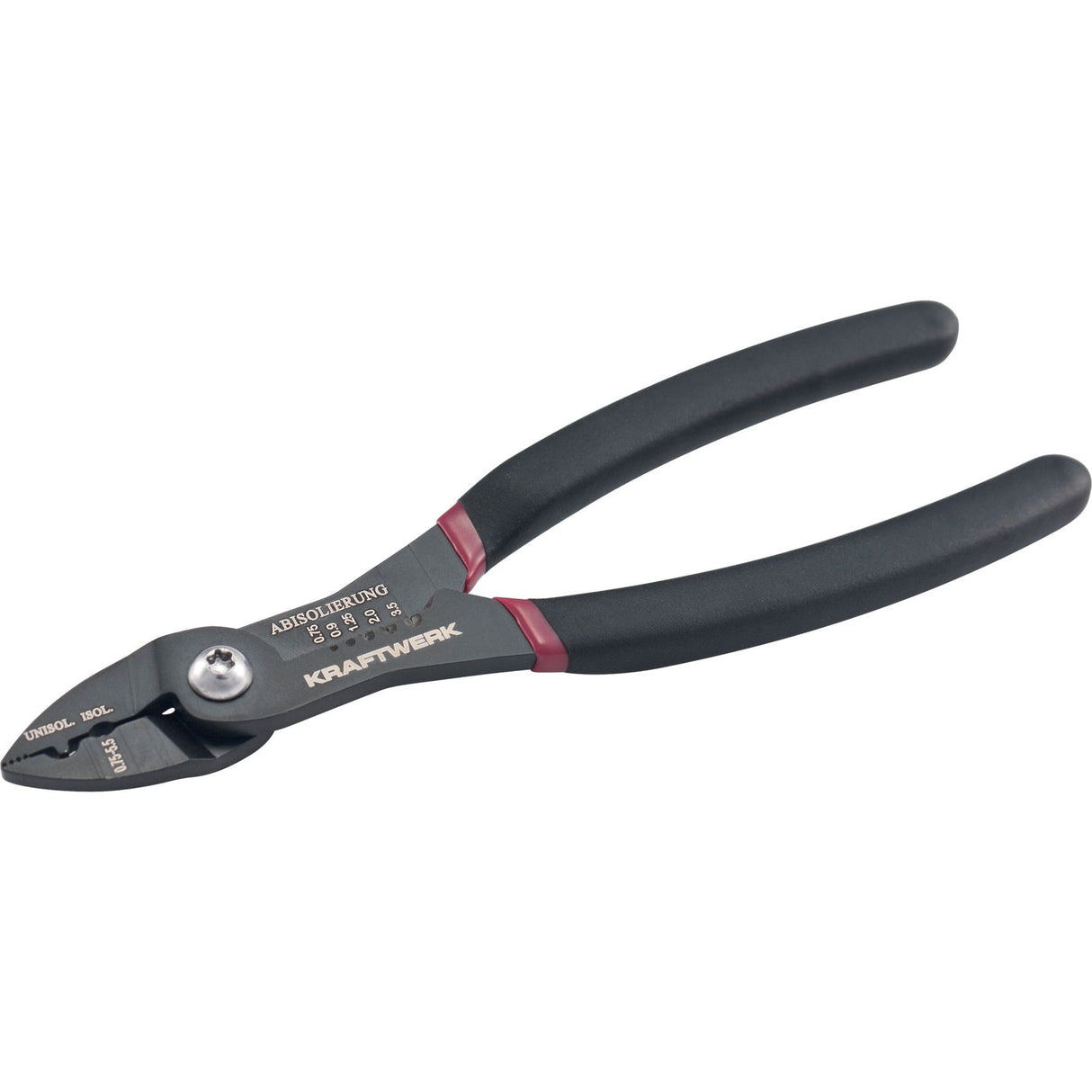 Kraftwerk Mini-Kombi-Abisolier- und Kabelschuhzange