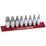 Kraftwerk PRO LINE MAGALU 1/2" Schraubendreher-Steckschlüsseleinsatz Innen Sechskant, 5 - 17 mm, 8-tlg