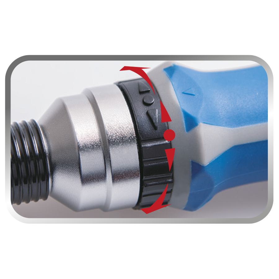 KING TONY Profi-Werkzeuge - Ratschen-Bithaltergriff 2155DF