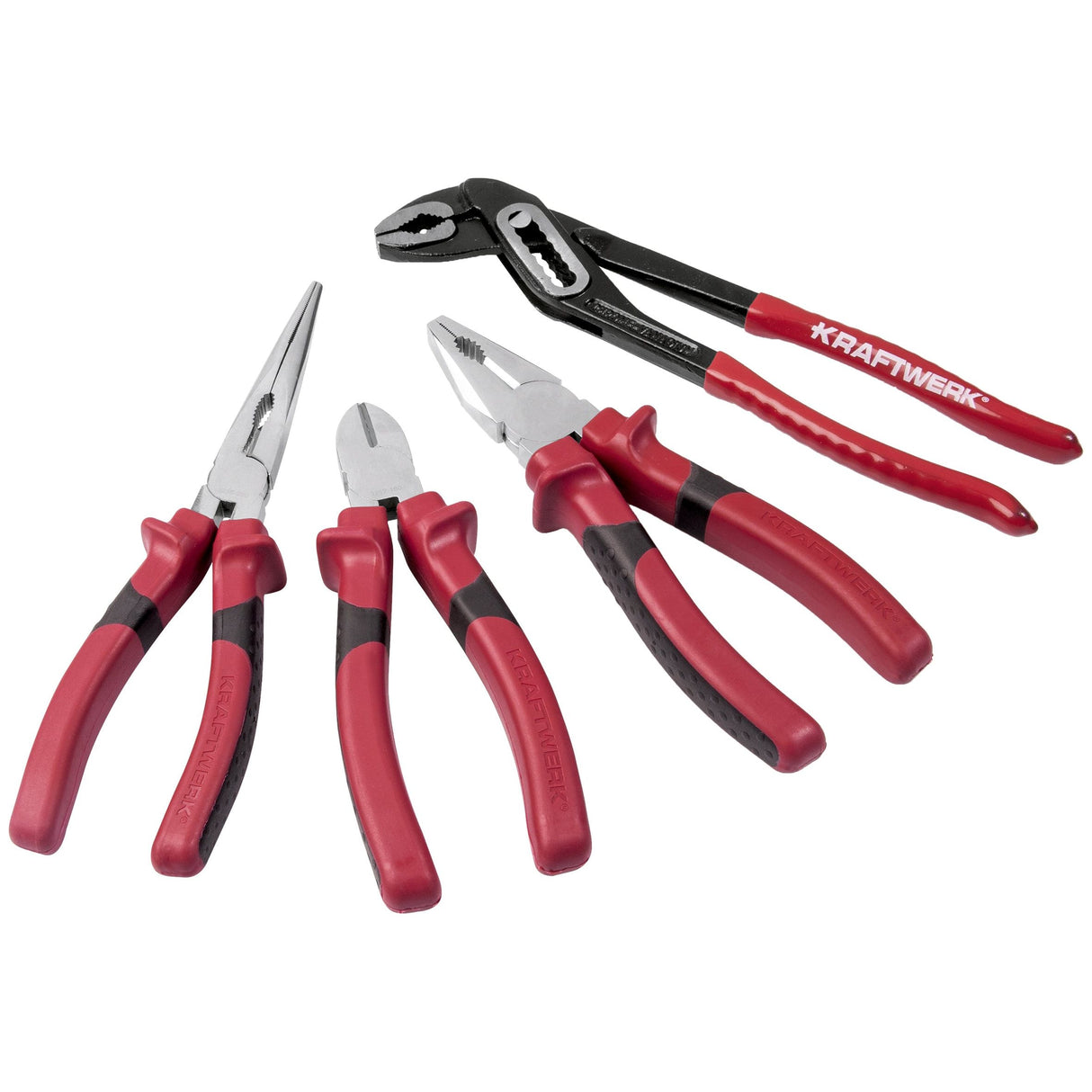 Kraftwerk Ergokraft Zangen-Satz, 4-tlg