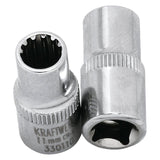 KRAFTWERK 11 mm PRO LINE 1/2'' COMBI-Steckschlüsseleinsatz - KW-330110