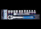 KING TONY Profi-Werkzeuge - 1/2" Steckschlüssel-Set -13 tlg. 4313MR01