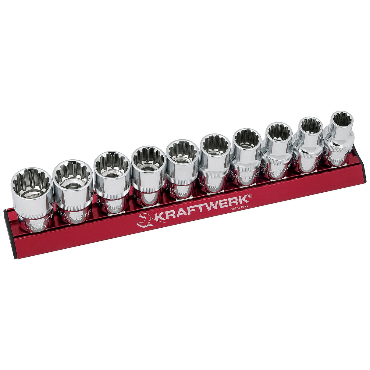 Kraftwerk PRO LINE MAGALU 1/2" COMBI-Steckschlüsseleinsatz, 10 - 19 mm, 10-tlg
