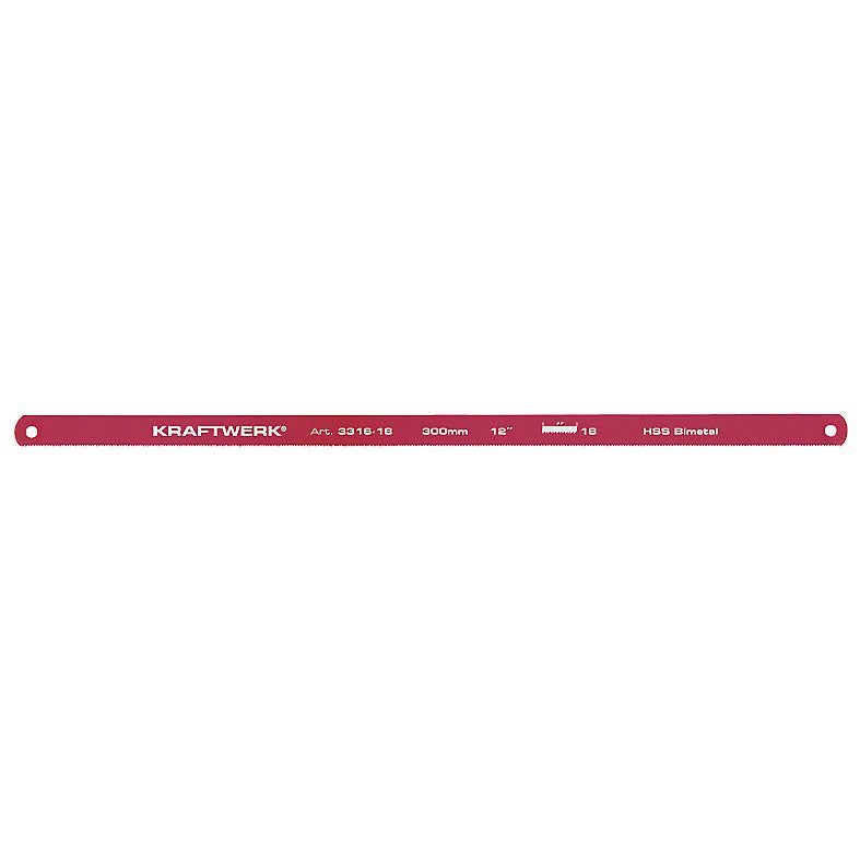 KRAFTWERK Handsägeblatt HSS Bimetall, 300 mm, 18 Zähne - KW-3316-18