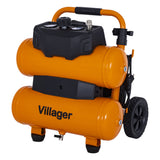 Villager Twin Tank Luftkompressor VAT DB 17 L - 800 W, 10 bar, kompakt & leistungsstark- VI-086722