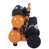 Villager Twin Tank Luftkompressor VAT DB 17 L - 800 W, 10 bar, kompakt & leistungsstark- VI-086722