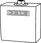 GEZE Drehlager T-Stop Gleitschiene für TS5000 TS5000L TS3000V, silber