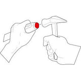 Kraftwerk PRO LINE Schab- / Schlagspachtel mit Schlagplatte, 32 mm