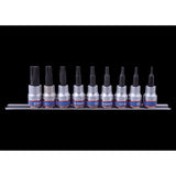 KING TONY Profi-Werkzeuge - RESISTORX®Plus-Steckschlüsseleinsatz - 9-tlg. 3149PR8