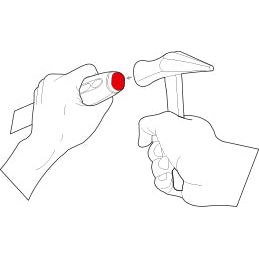 Kraftwerk PRO LINE Karosserie-Trennwerkzeug, gerade