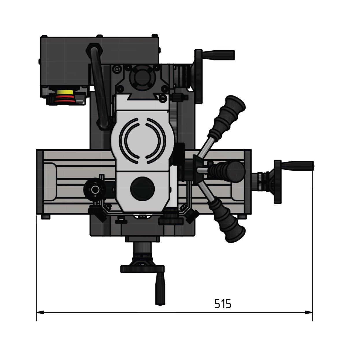 Optimum OPTImill Bohr-Fräsmaschine MH 15V - Art. 3338110