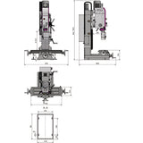 Optimum OPTImill Bohr-Fräsmaschine MH 50G - Art. 3338181