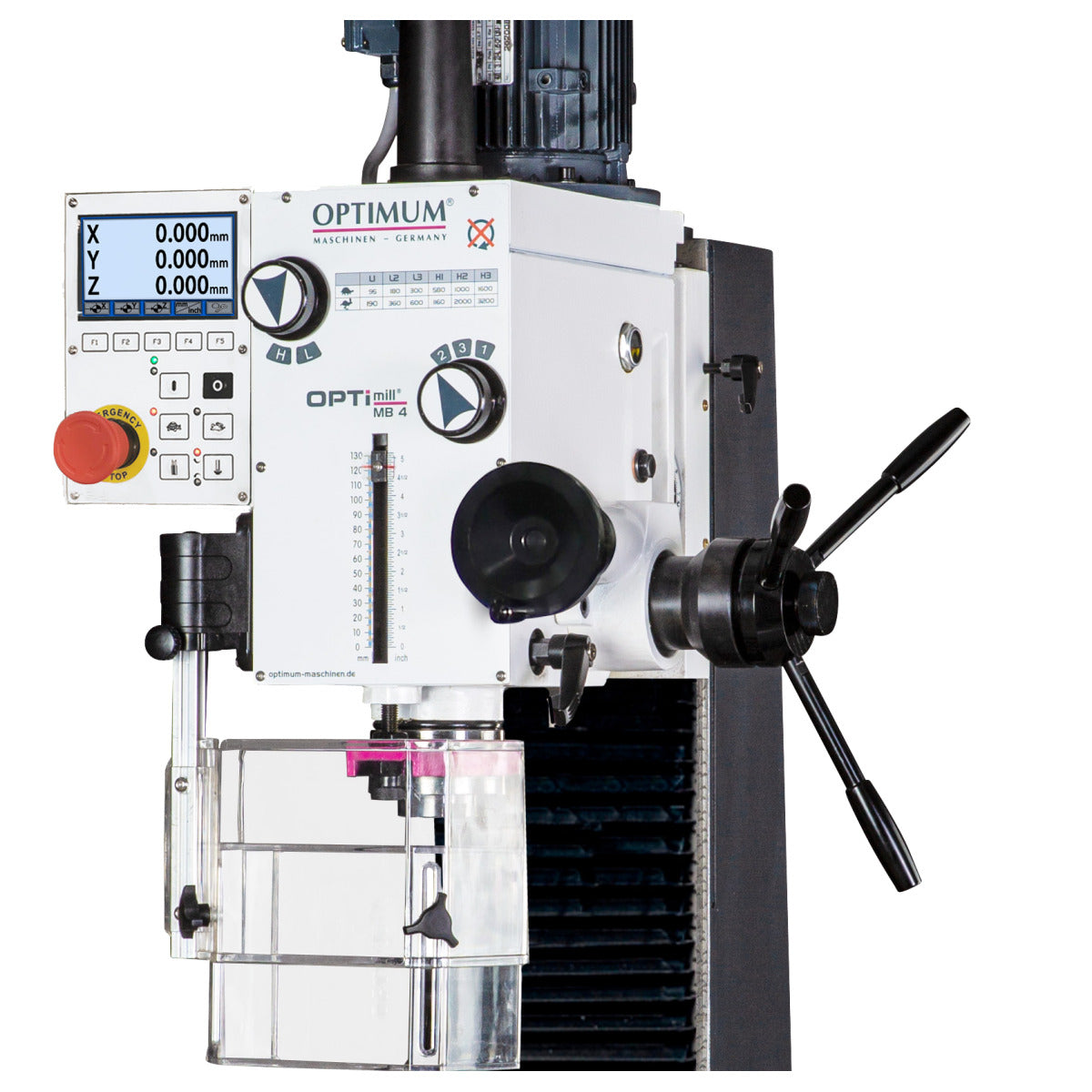 Optimum OPTImill Bohr-Fräsmaschine MB 4D - Art. 3338448