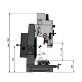 Optimum OPTImill Bohr-Fräsmaschine MB 4SVD - Art. 3338459