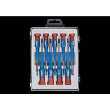 KING TONY Profi-Werkzeuge - Präzisions-Schlitz-Schraubendreher-Set - 9 tlg. 32209MR