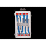 KING TONY Profi-Werkzeuge - Schlitz- und PHILLIPS®-Präzisions-Schraubendreher-Set - 8 tlg. 32118MR
