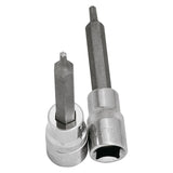 Kraftwerk PRO LINE 1/2" Schraubendreher-Steckschlüsseleinsatz Innen TX, TORX, 100 mm lang, T25