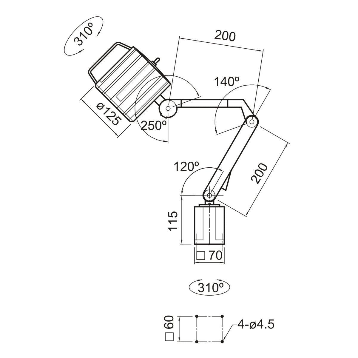 Optimum LED Maschinen- und Werkstattleuchte MWG 6-600 - Art. 3351052