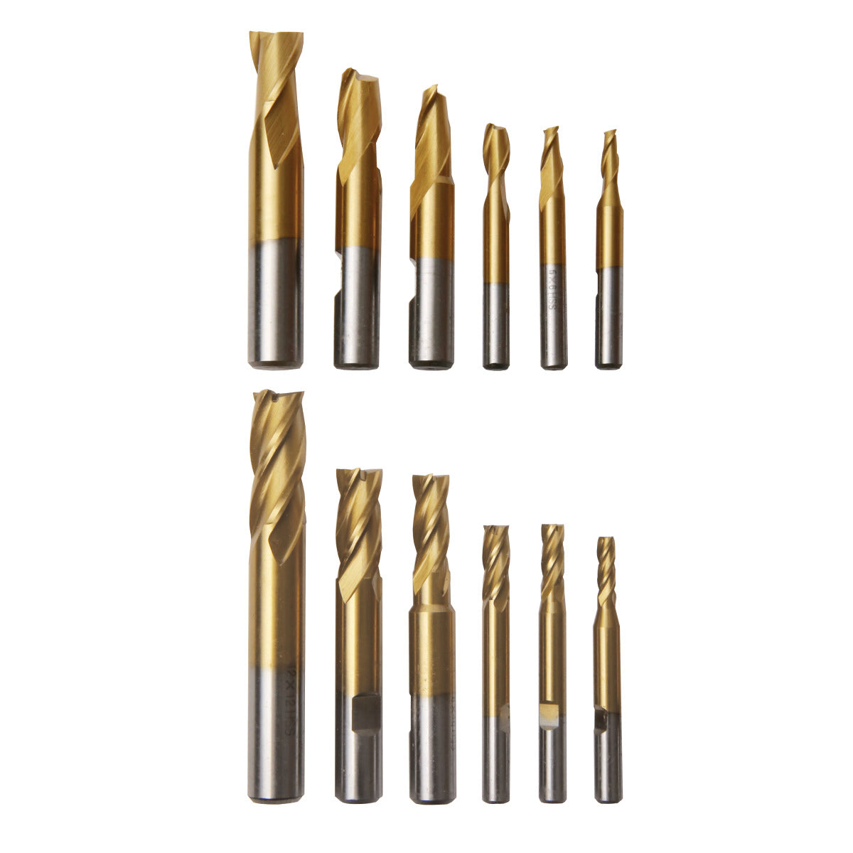 Optimum Schaftfräser-Satz HSS, 12-teilig - Art. 3352250
