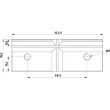 Optimum Prismenbacke für FMS 100 - Art. 3354102