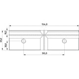 Optimum Prismenbacke für FMS 150 - Art. 3354152