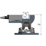 Optimum Dreiachsenschraubstock MV3-75 - Art. 3354175