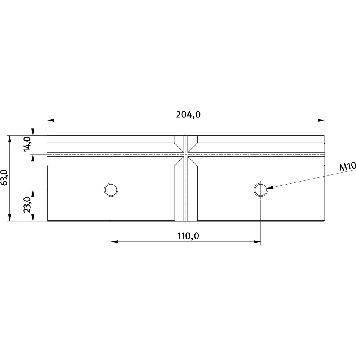 Optimum Prismenbacke für FMS 200 - Art. 3354202