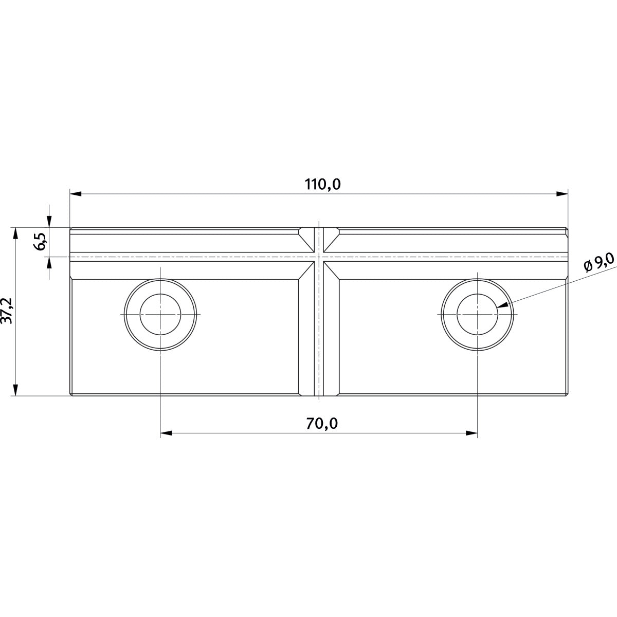 Optimum Prismenbacke für HMS 100 - Art. 3355102