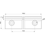Optimum Prismenbacke für HMS 100 - Art. 3355102