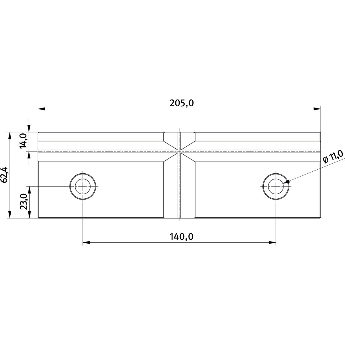Optimum Prismenbacke für HMS 200 - Art. 3355202
