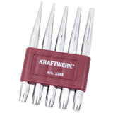 Kraftwerk Durchschlägesatz mit Halter 2-6 mm, 5-tlg