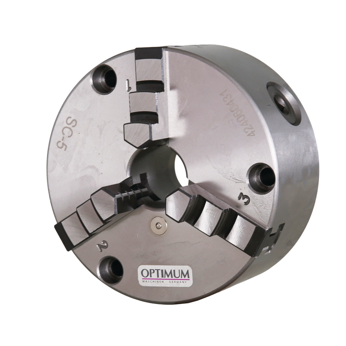 Optimum Dreibacken-Drehfutter Ø 130 mm - Art. 3356100