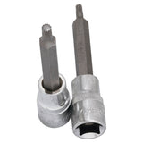 Kraftwerk PRO LINE 1/2" Schraubendreher-Steckschlüsseleinsatz Vielzahn XZN, 100 mm lang, M12