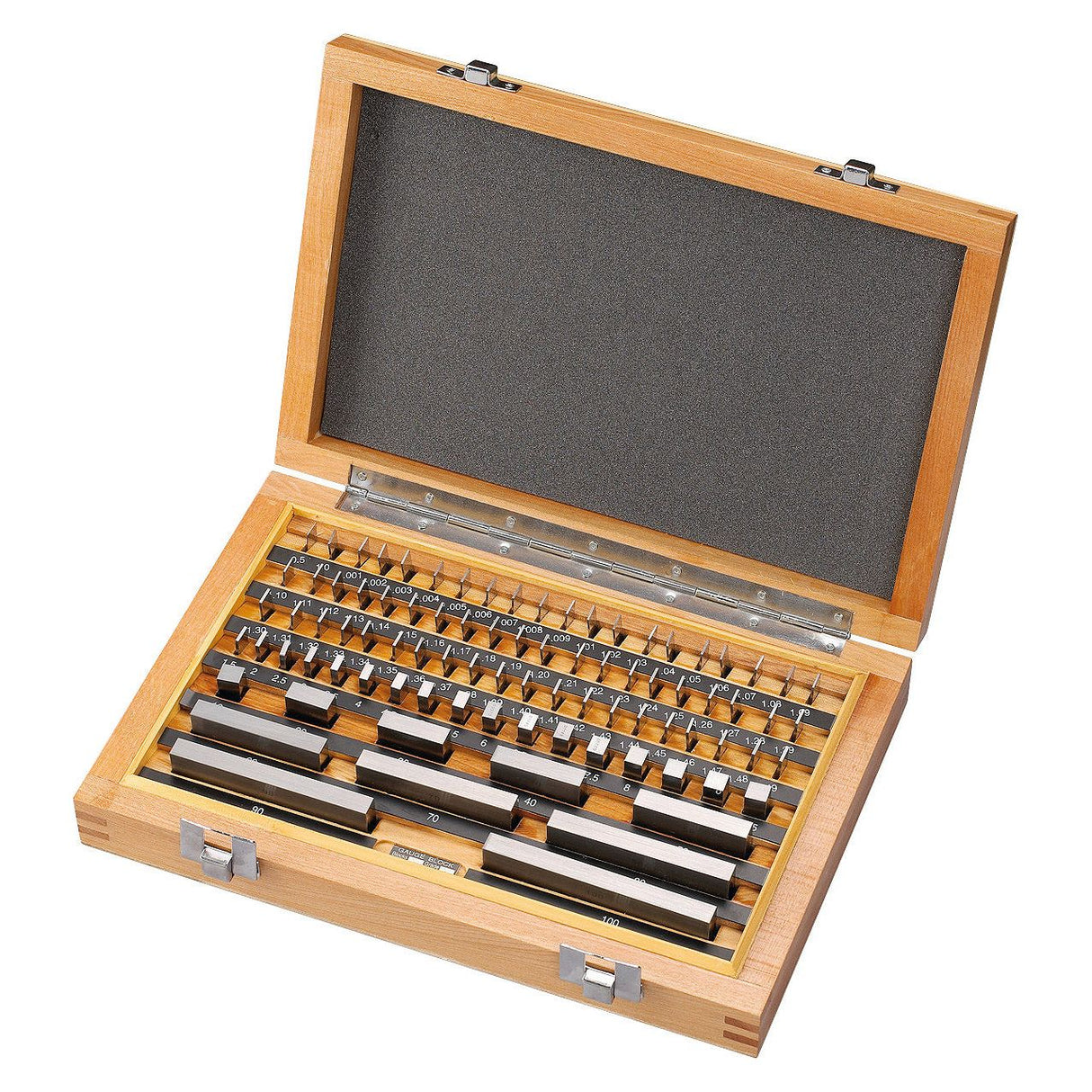 BERNARDO Endmass-, Mess und Prüfsätze – Modell Parallel-Endmaßsatz 87-tlg.