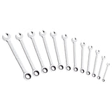 Kraftwerk PRO LINE CLICKRAFT Duo Ratschen-Ring-Maulschlüssel Set, 8 - 19 mm, 12-tlg