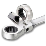 Kraftwerk PRO LINE FLEX CLICKRAFT Ringratschen-Maulschlüssel, flexibel, kurze Ausführung, 10 mm