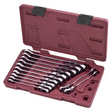 Kraftwerk PRO LINE FLEX CLICKRAFT Ringratschen-Maulschlüssel Set, flexibel, 8 - 19 mm, 12-tlg