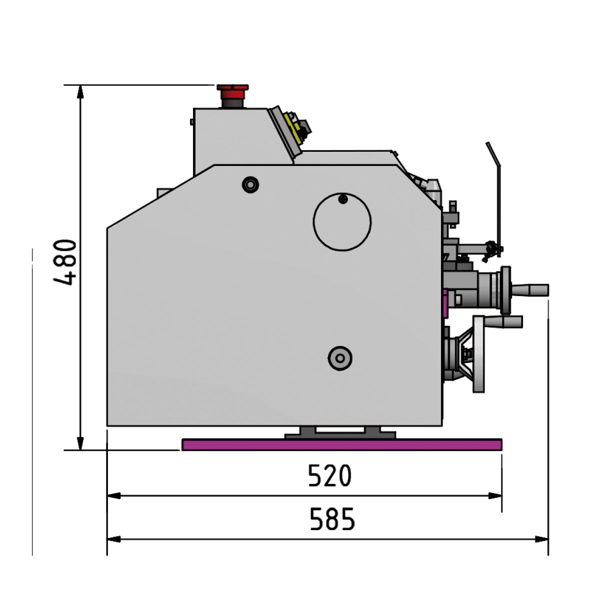 OPTIMUM Drehmaschine OPTIturn TU 2304V SM-3420325