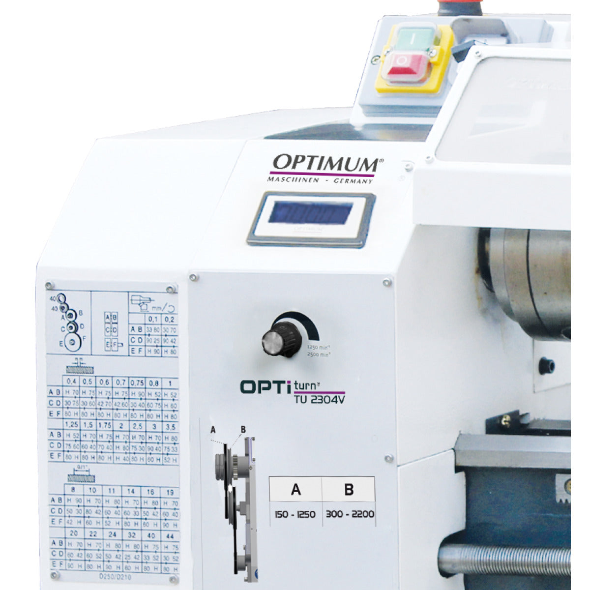 OPTIMUM Drehmaschine OPTIturn TU 2304V SM-3420325