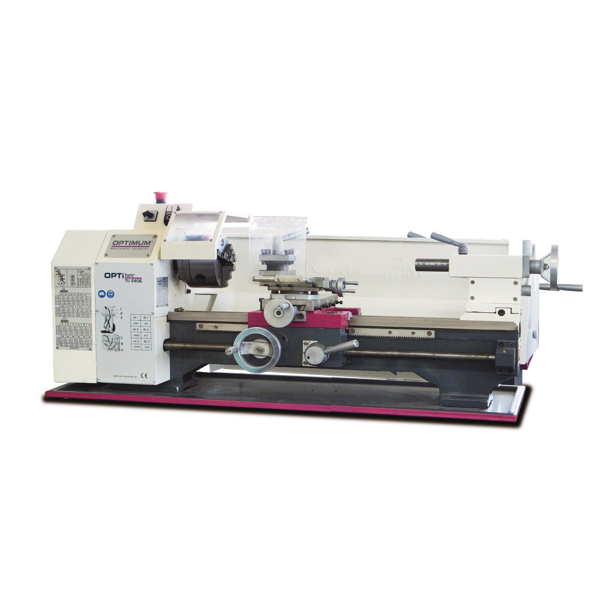 OPTIMUM Drehmaschine OPTIturn TU 2406 (230 V) SM-3420350