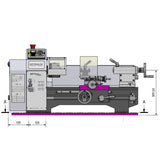 OPTIMUM Drehmaschine OPTIturn TU 2406 (230 V) SM-3420350