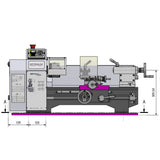 Optimum Drehmaschine OPTIturn TU 2406V - SM-3420355